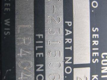 A-B Allen Bradley X-231596 Control Transformer 2KVA 240/480 Pri 120 Sec. 1 Ph