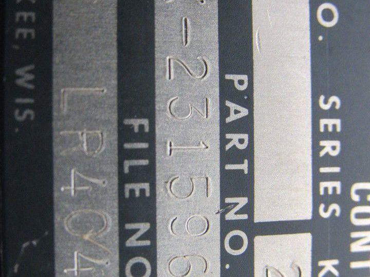 A-B Allen Bradley X-231596 Control Transformer 2KVA 240/480 Pri 120 Sec. 1 Ph