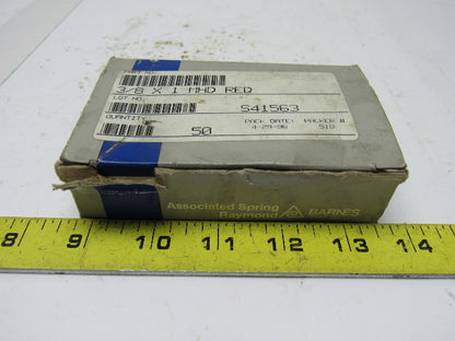Raymond Barnes 3/8 X 1 MHD RED 3/8" X 1" Red Die Springs Box Of 50