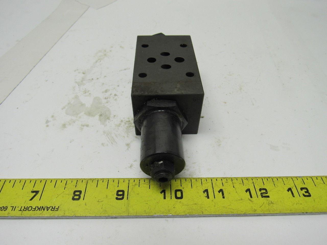 Nachi OG-G01-P1-12 Pressure Control Reducing Modular Valve 10.6-21.2gpm 3571psi