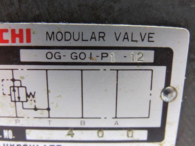 Nachi OG-G01-P1-12 Pressure Control Reducing Modular Valve 10.6-21.2gpm 3571psi
