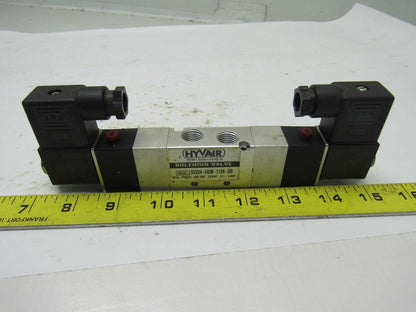 Hyvair SV204-543B-110A-SR Pneumatic Air Valve 110 VAC Solenoid 1/2" Ports