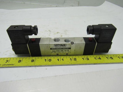 Hyvair SV204-543B-110A-SR Pneumatic Air Valve 110 VAC Solenoid 1/2" Ports