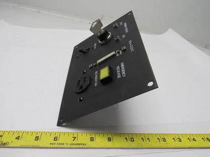 Hyundai HIT 15 CNC Lathe Operator Panel Chuck Emergency Release NFB 2A