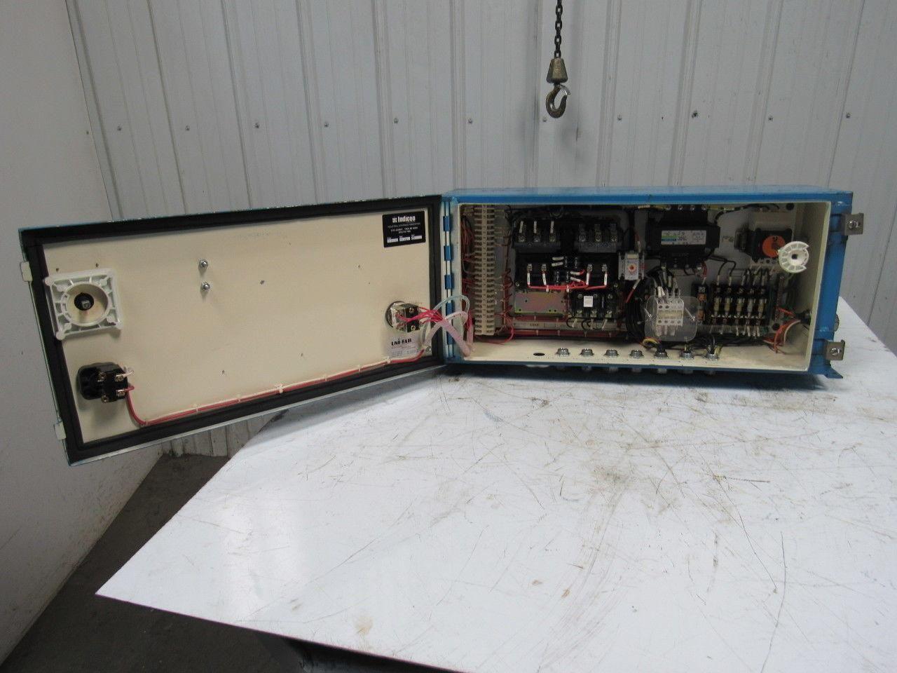 RAPISTAN 480V 5.4AMP Conveyor Machine Controller W/Reversing Starter Control Box