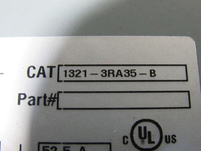 A-B Allen Bradley 1321-3RA35-B Line Reactor 600V 35A 3Ph 50/60 Hz