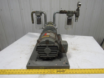 GAST 6066-V107A-T339 55CFM 15PSI 3HP Rotary Vane Oil-Less Vacuum Air Pump 3Ph