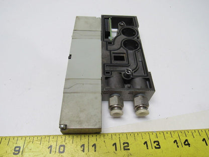 Numatics 051BB400M000061 Pneumatic Air Solenoid Valve 24 VDC W/Manifold Base