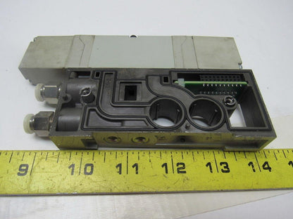 Numatics 051BB400M000061 Pneumatic Air Solenoid Valve 24 VDC W/Manifold Base