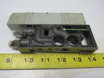 Numatics 051BB400M000061 Pneumatic Air Solenoid Valve 24 VDC W/Manifold Base