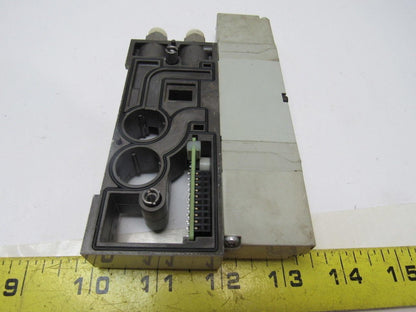 Numatics 051BB400M000061 Pneumatic Air Solenoid Valve 24 VDC W/Manifold Base