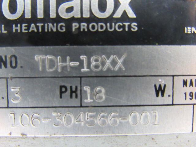 Chromalox 108-304566-001 TDH-18XX Air Ducted Heater 240V 3PH 18W