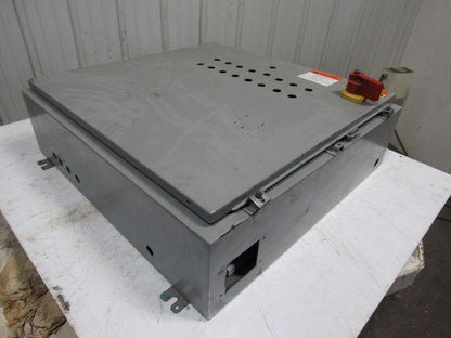 Sarkh SEC-303008LP 30"x30"x8" Electrical Enclosure W/30A Disconnect Wall Mount