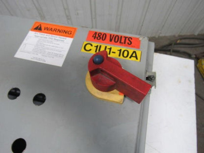 Sarkh SEC-303008LP 30"x30"x8" Electrical Enclosure W/30A Disconnect Wall Mount