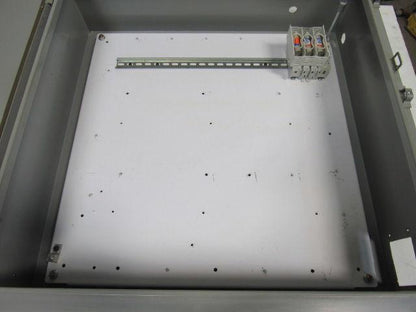 Sarkh SEC-303008LP 30"x30"x8" Electrical Enclosure W/30A Disconnect Wall Mount