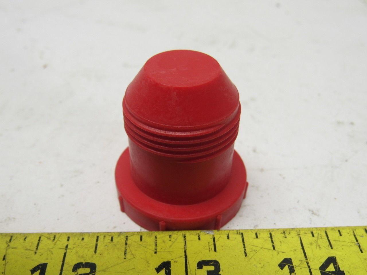 Niagara Plastics PD-121 Caplugs Threaded Plastic Plugs 1-1/16-14 Lot of 200