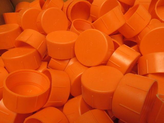 Niagara Plastics TC-21 Threaded Plastic Caps 1-7/8-12 Lot of 613