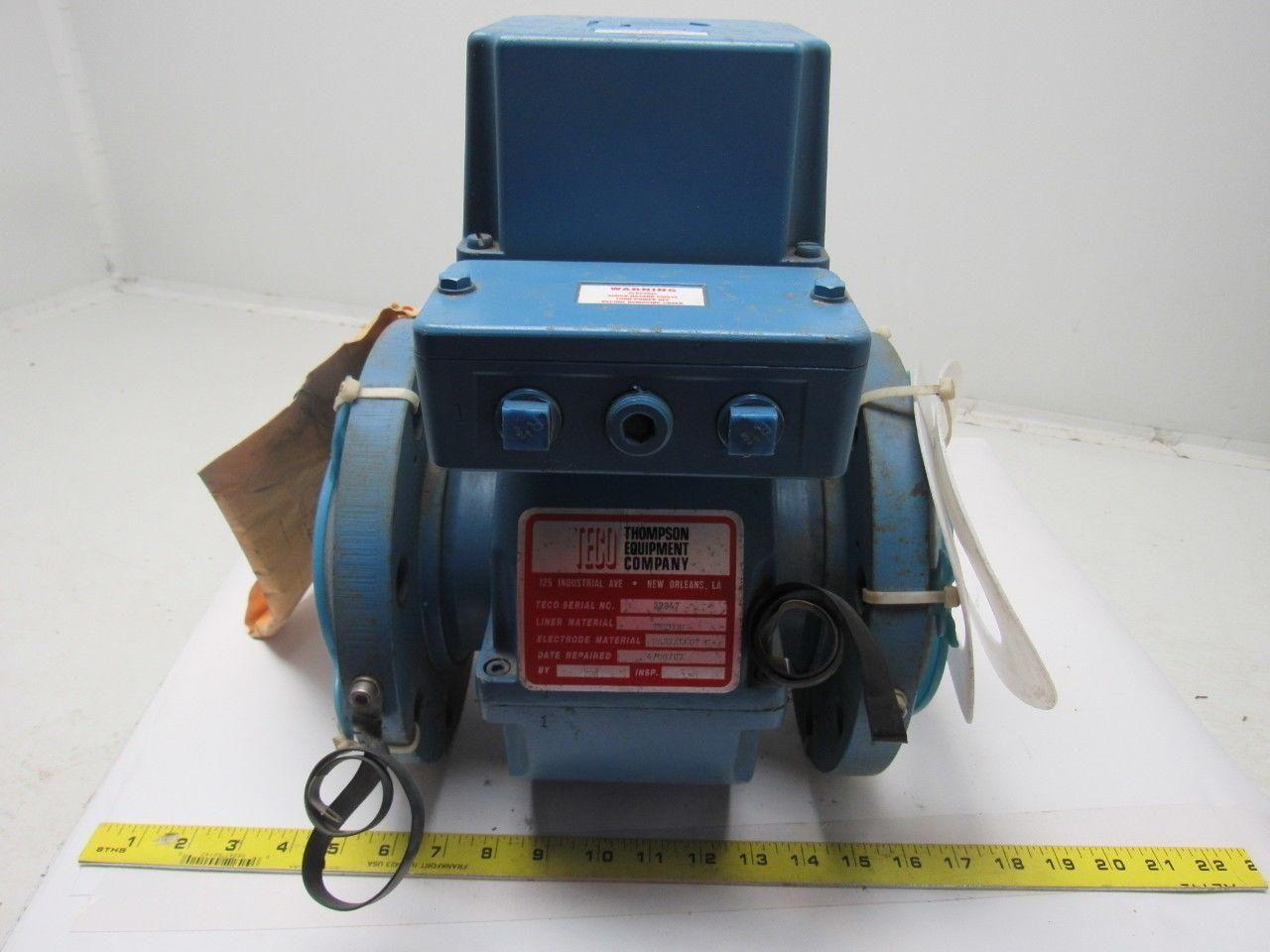 FISCHER PORTER X3311ADE15P1B2DA1132XOAABC1 100MM Flow Meter 1056GPM Max PTFE