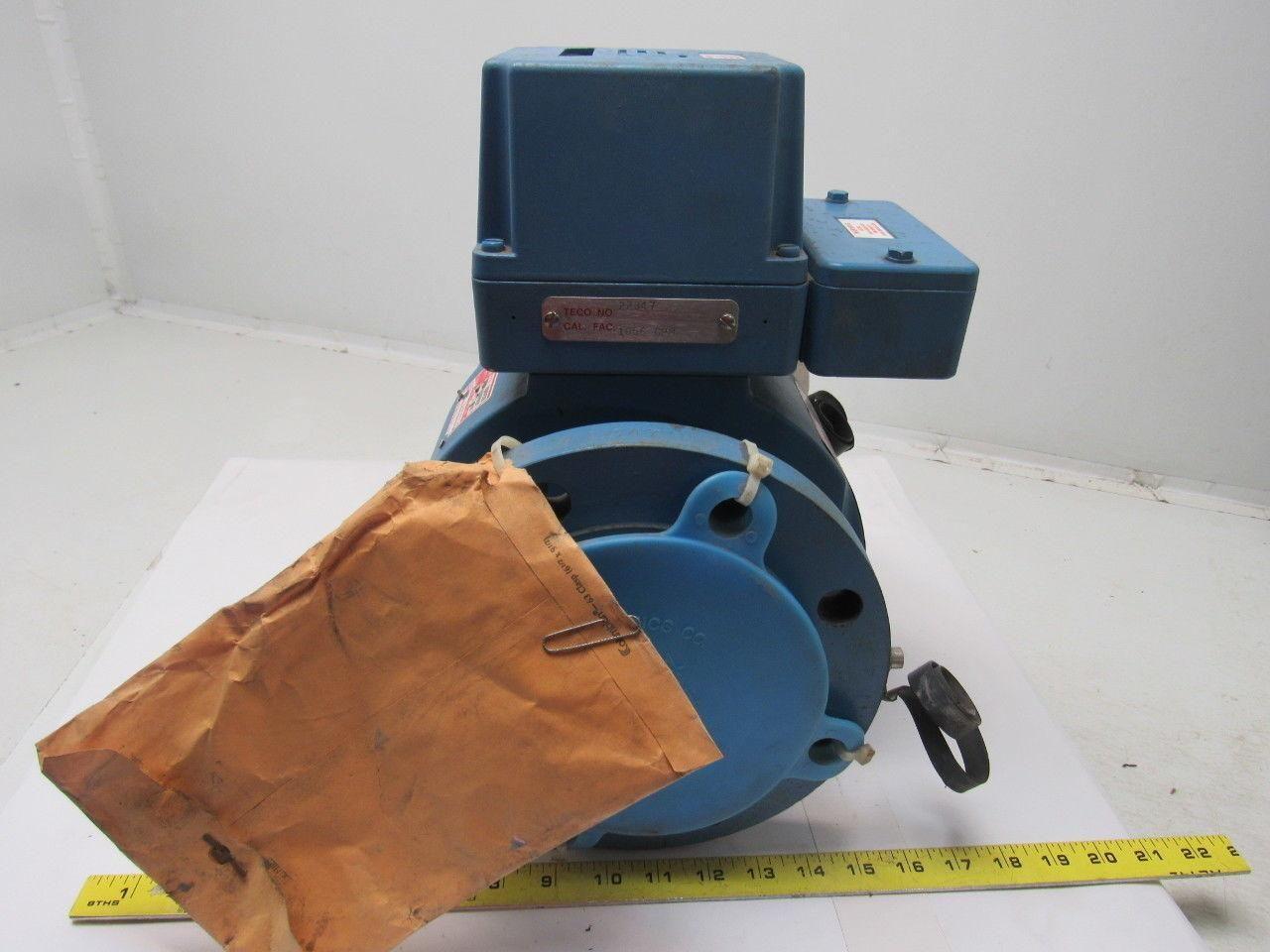 FISCHER PORTER X3311ADE15P1B2DA1132XOAABC1 100MM Flow Meter 1056GPM Max PTFE