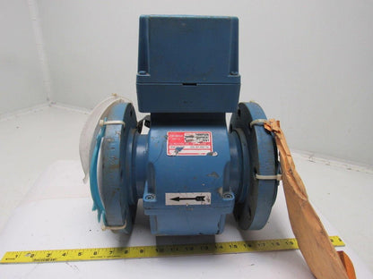 FISCHER PORTER X3311ADE15P1B2DA1132XOAABC1 100MM Flow Meter 1056GPM Max PTFE