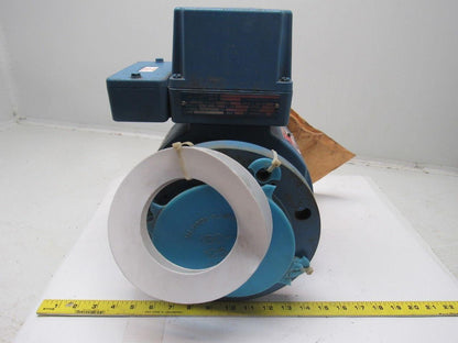 FISCHER PORTER X3311ADE15P1B2DA1132XOAABC1 100MM Flow Meter 1056GPM Max PTFE