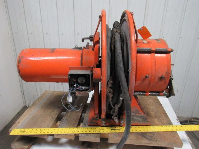 GLEASON REEL MMD Cable Reel W/ 50' 6/4 Cable Mill Duty