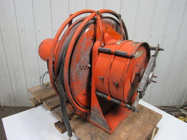 GLEASON REEL MMD Cable Reel W/ 50' 6/4 Cable Mill Duty