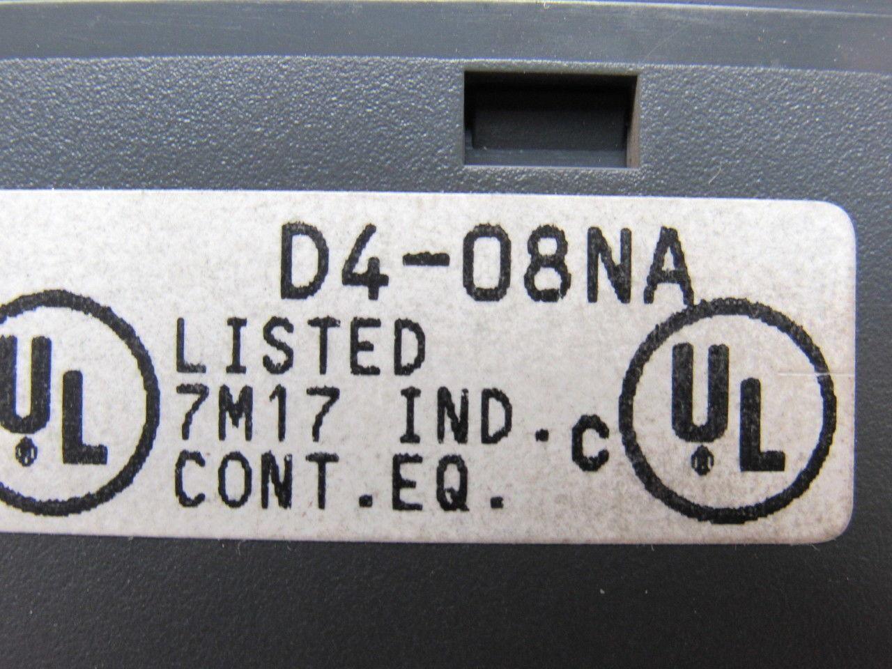 PLC Direct D4-08NA 8 Point Input Module 120-240V