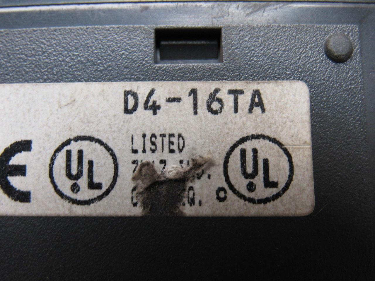 PLC Direct D4-16TA 16pt 110-220VAC Output Module