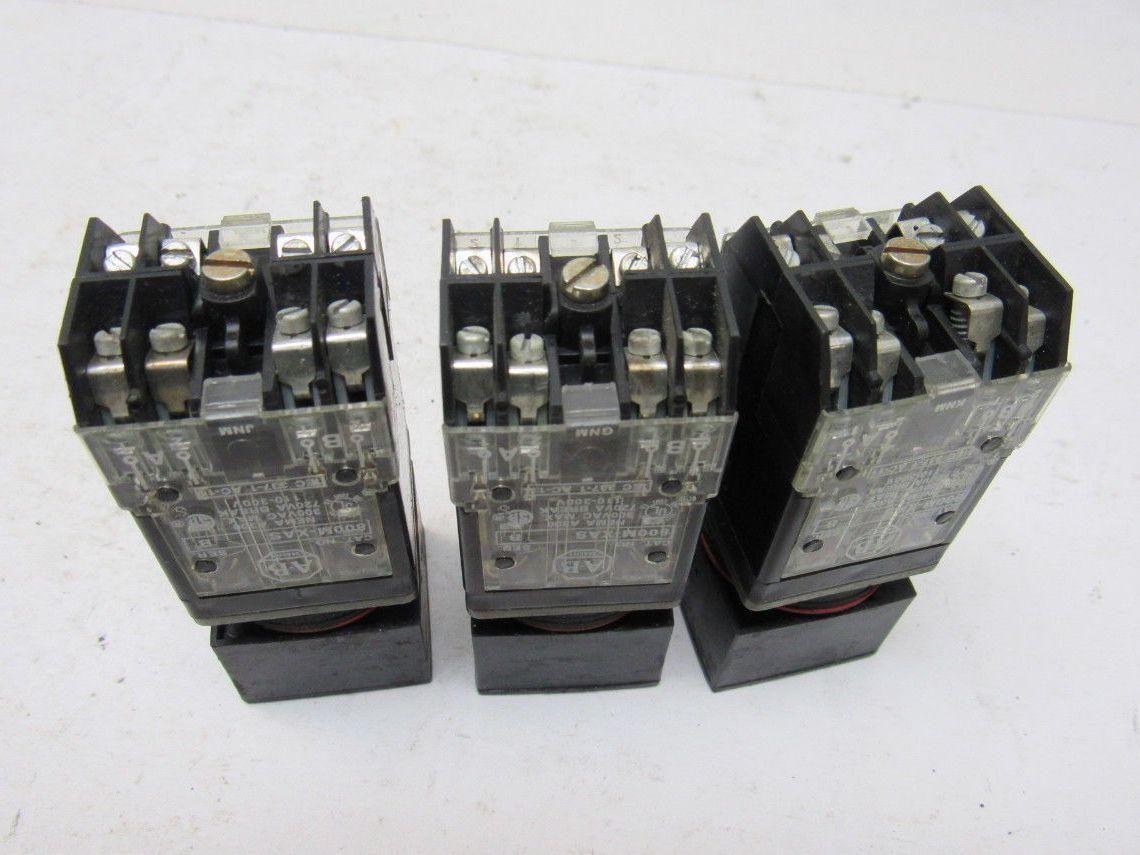ALLEN BRADLEY 800MB CA1,CA6,CA9 Lighted 800m-XAS 1 Each Red Green & Yellow