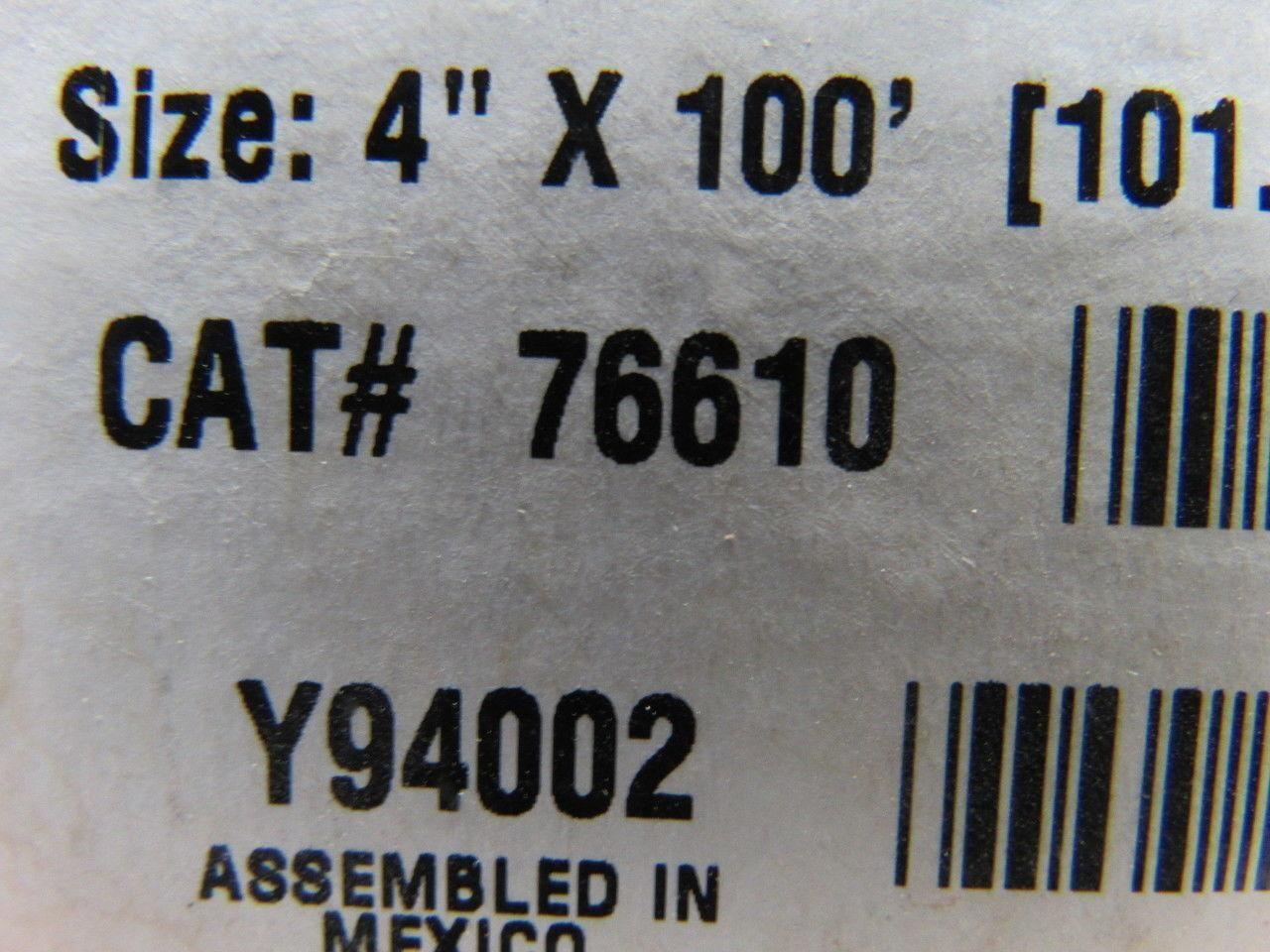 Brady 76610 Label Tape Cartridge Clear 100' L 4" W