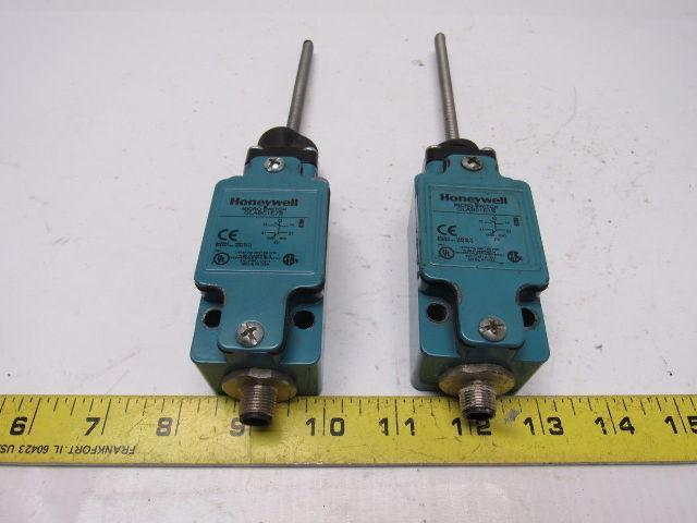 HONEYWELL GLAB01E7B Limit Switch W/ Wobble Coil Actuator Lot/2