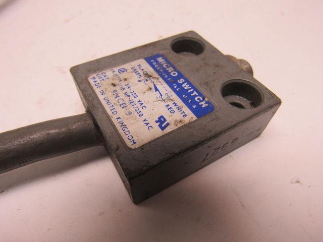 MICROSWITCH 914 CEI 5A-250VAC Microswitch 1/10HP-125/250VAC