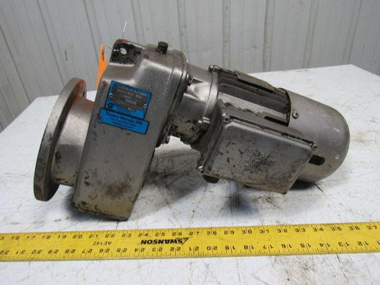 Nord Drive Systems 1282AFB-71S/4 BRE5 46.19:1 Ratio 1/3Hp Gear Speed Reducer