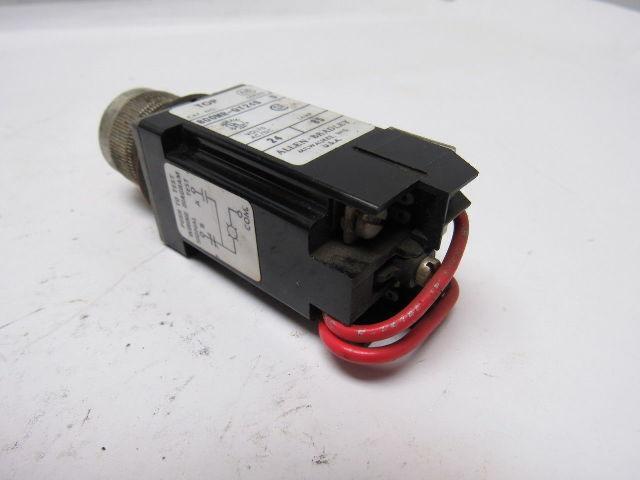 ALLEN BRADLEY 800MR-QT24S SER D AMBER Momentary Push Button Lot/5