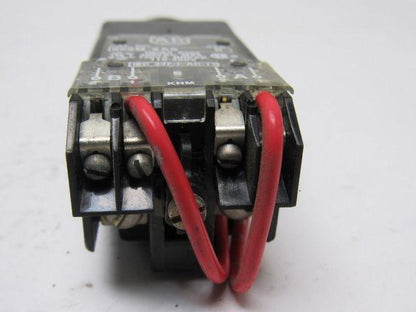 ALLEN BRADLEY 800MR-QT24S SER D AMBER Momentary Push Button Lot/5