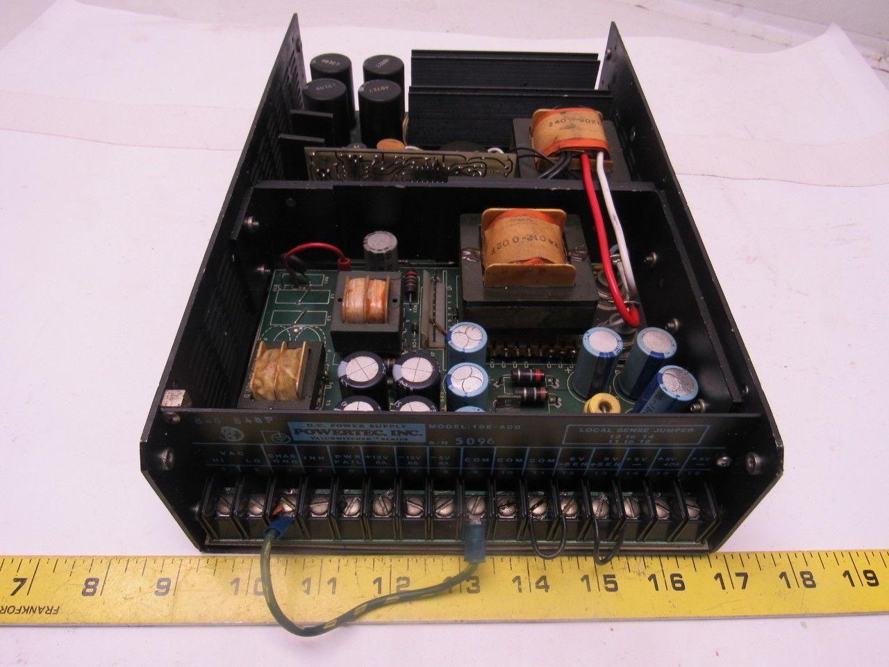 Powertec Systems 19E-A00 DC Power Supply ValuSwitcher Series