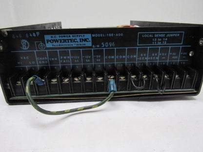 Powertec Systems 19E-A00 DC Power Supply ValuSwitcher Series