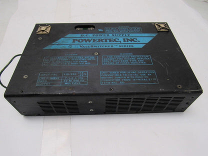 Powertec Systems 19E-A00 DC Power Supply ValuSwitcher Series