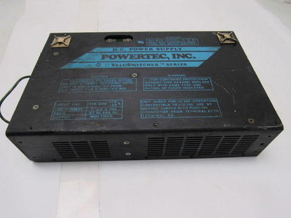 Powertec Systems 19E-A00 DC Power Supply ValuSwitcher Series