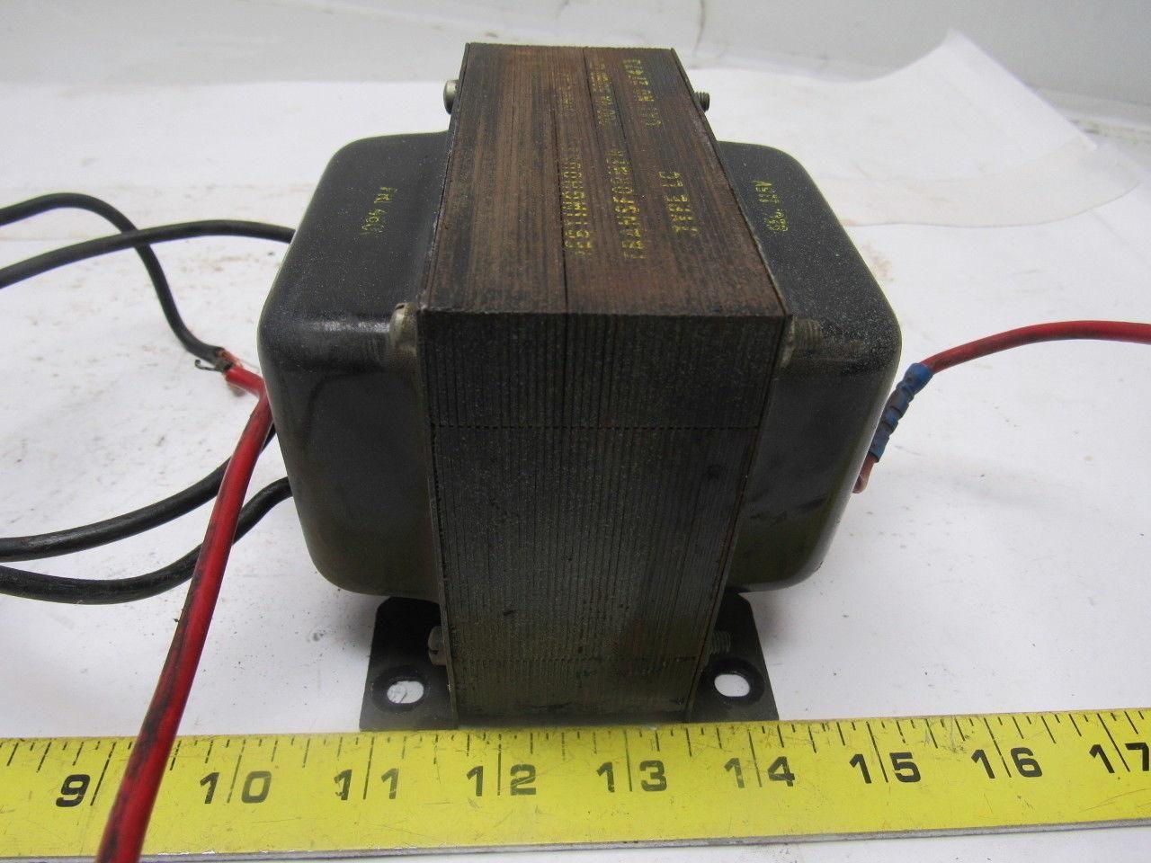 Westinghouse 2F473 Type LC 200Va Control Transformer 460V Pri 115V Sec 50/60Hz