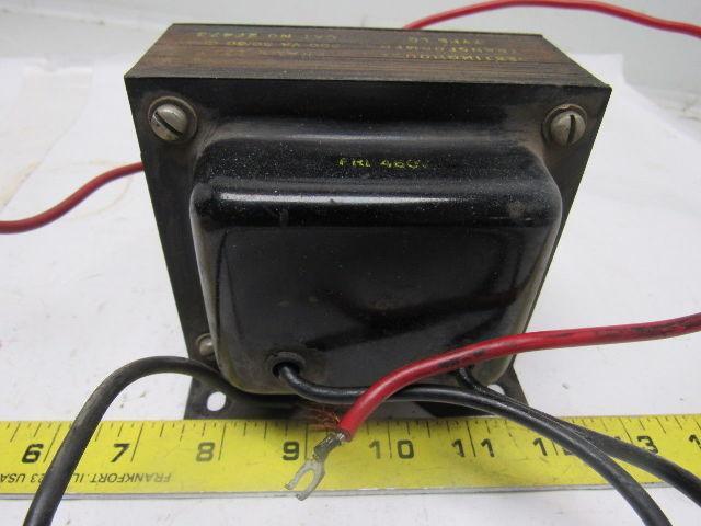 Westinghouse 2F473 Type LC 200Va Control Transformer 460V Pri 115V Sec 50/60Hz