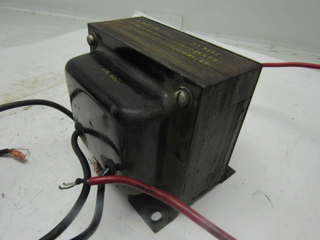 Westinghouse 2F473 Type LC 200Va Control Transformer 460V Pri 115V Sec 50/60Hz