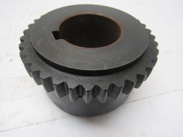 Waldron Gear Size 2-1/8 Powerlign Coupling Assembly 1-5/8"  & 2-1/8"Keyed Bore