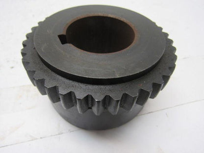 Waldron Gear Size 2-1/8 Powerlign Coupling Assembly 1-5/8"  & 2-1/8"Keyed Bore