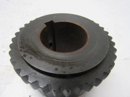 Waldron Gear Size 2-1/8 Powerlign Coupling Assembly 1-5/8"  & 2-1/8"Keyed Bore