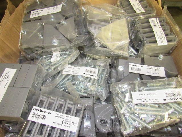 FLEXMOVE VARIOUS Large Lot New In Bags Conveyor Parts