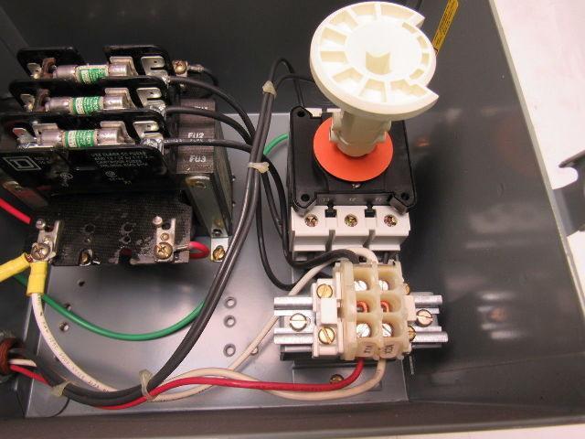 Square D SK250G1 Ser A Class 9070 Transformer Disconnect 230/460V Pri 115V Sec.