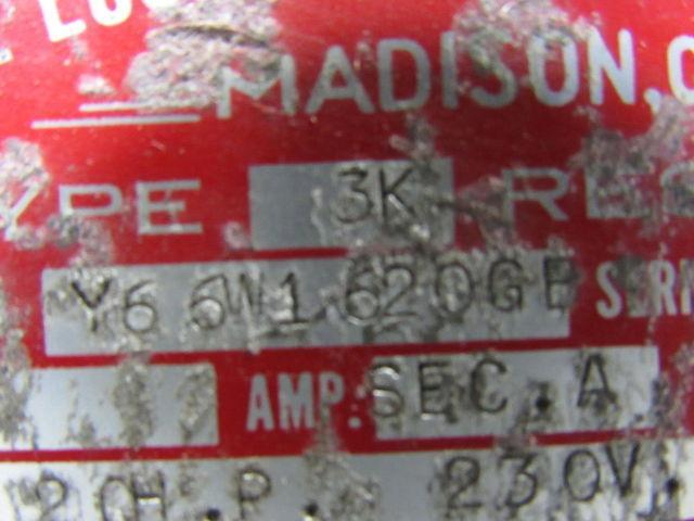 Euclid Electric Y6 6W 6206B Type 3K Grid Bank Resistor 230VDC