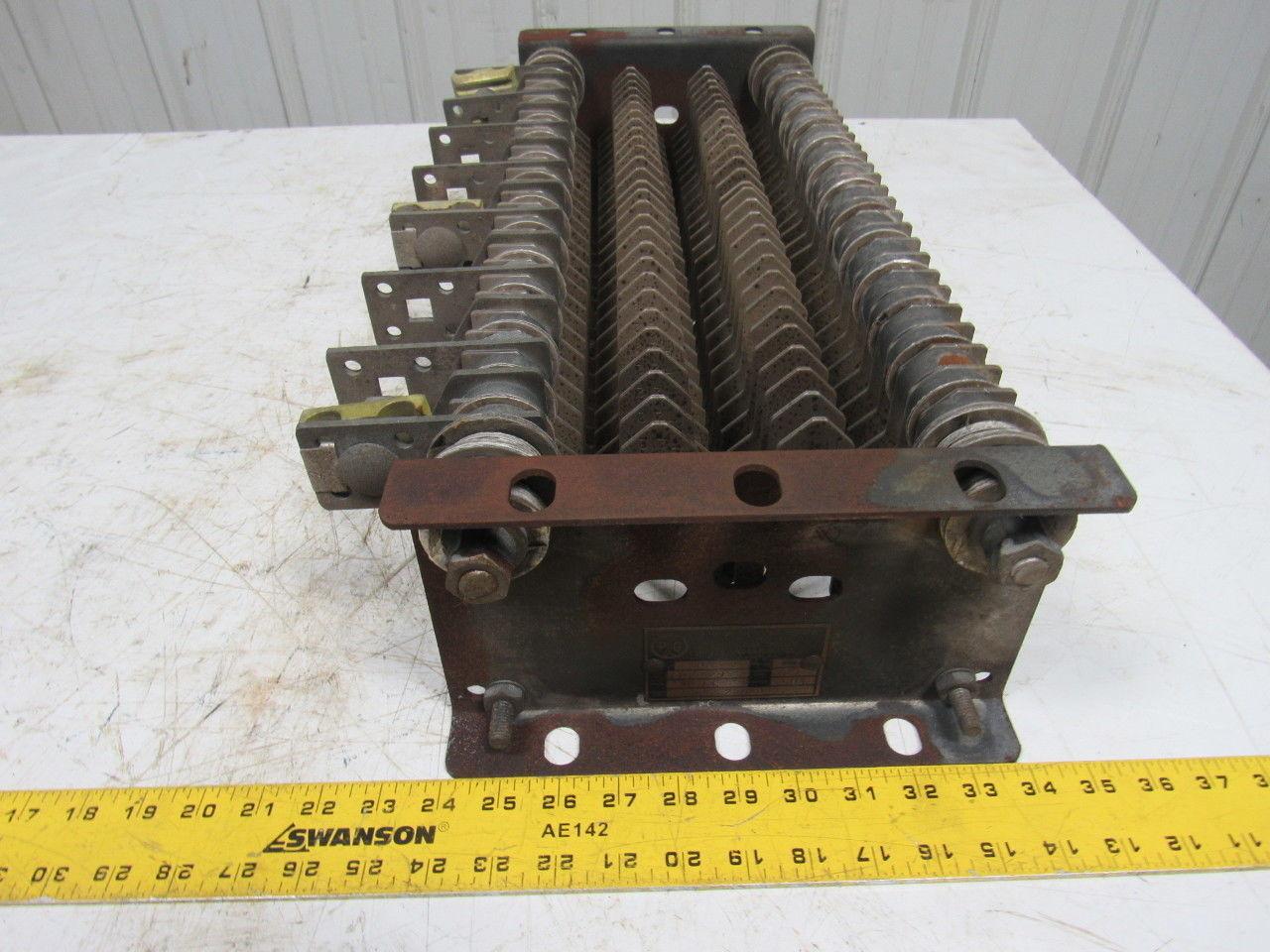 Post Glover 716-629 Chromium Steel Grid Bank Resistor 45A  .504 Ohms  230V